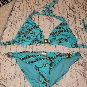 Two piece bathing suit